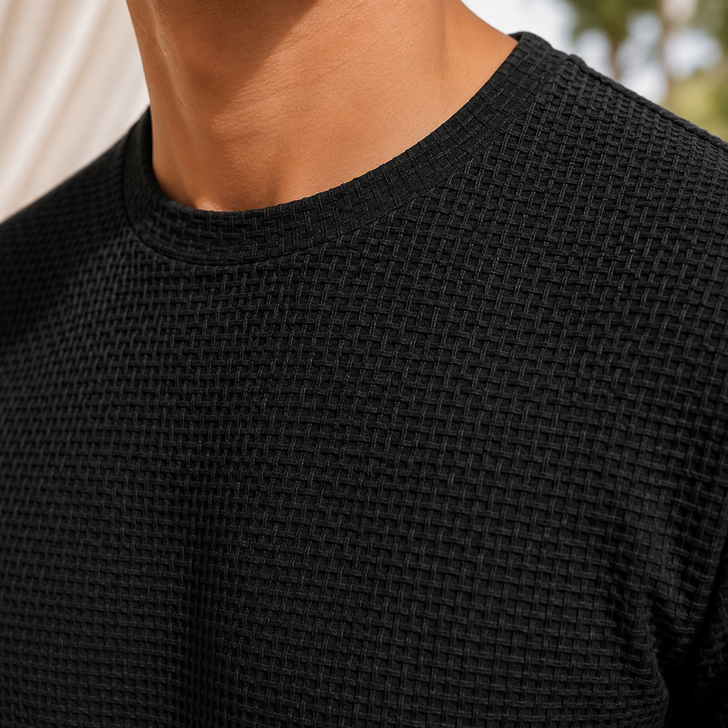 Camiseta texturizada Caleb