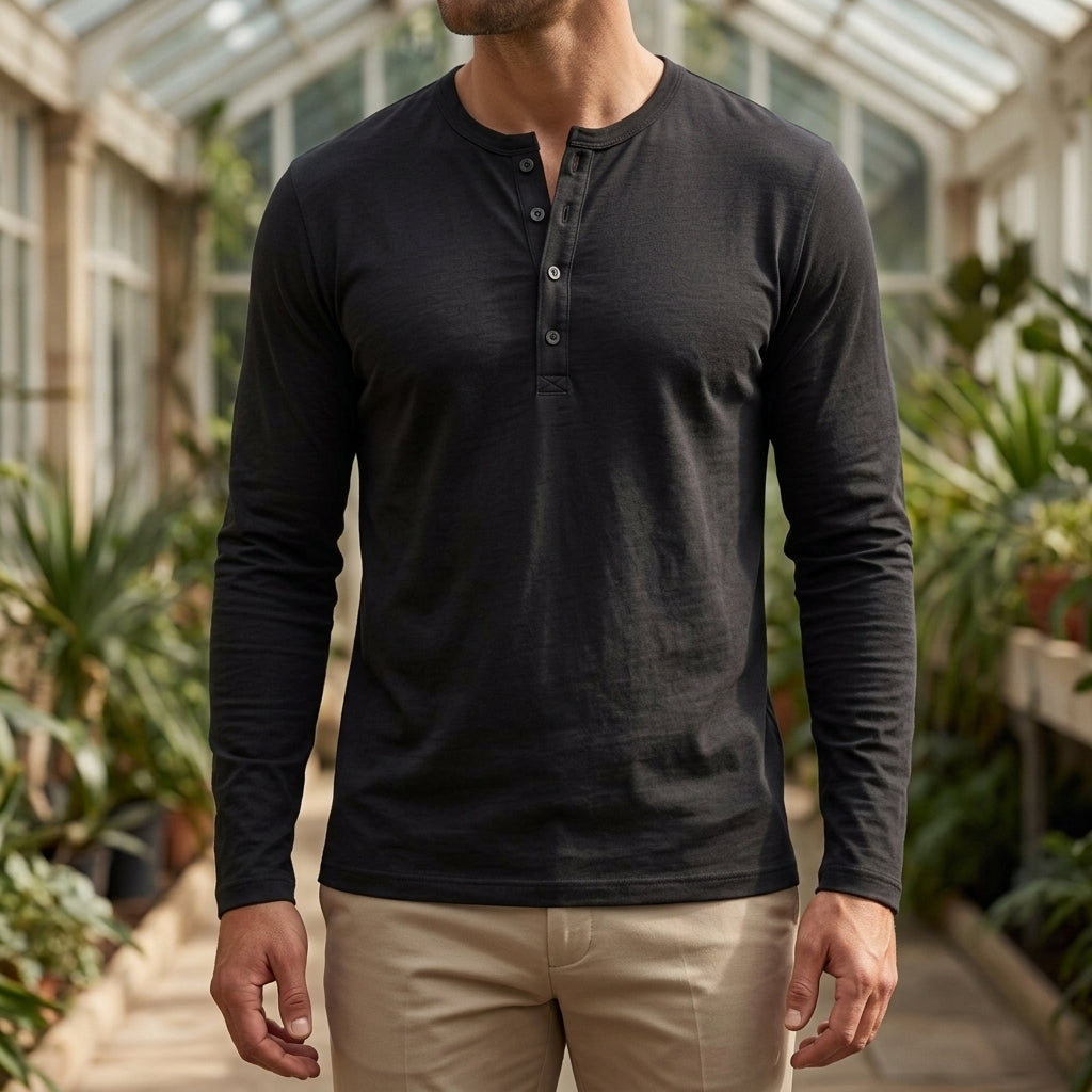 Camisa Henley de Mason