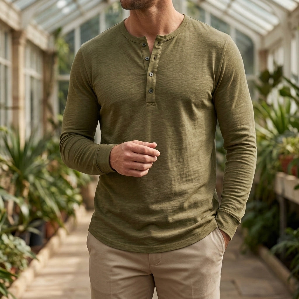 Camisa Henley de Mason
