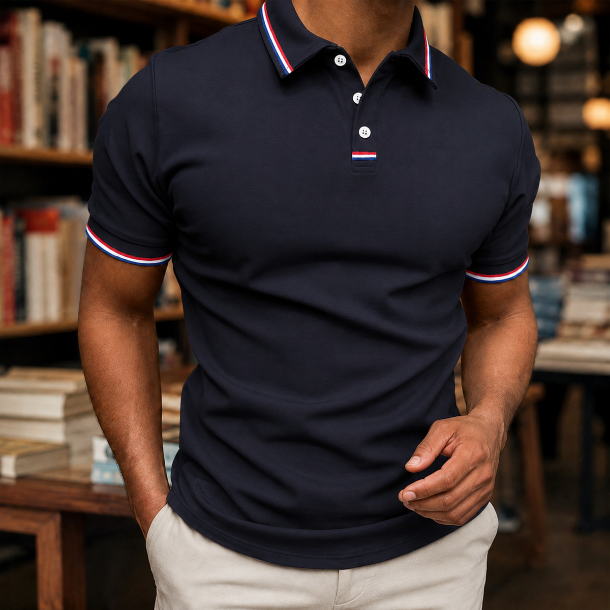 Polo a rayas Ennis