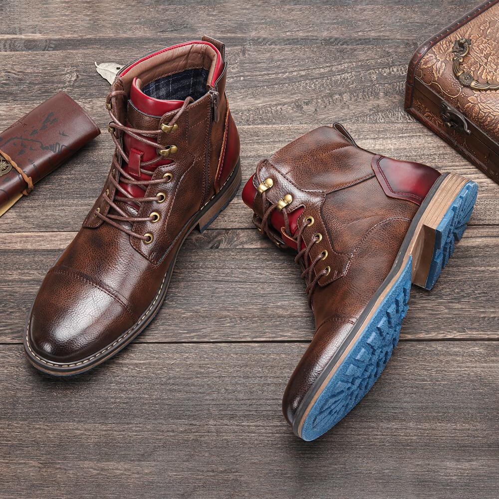 ETHAN | Botas Oxford de cuero artesanal
