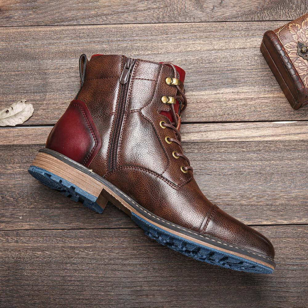 ETHAN | Botas Oxford de cuero artesanal