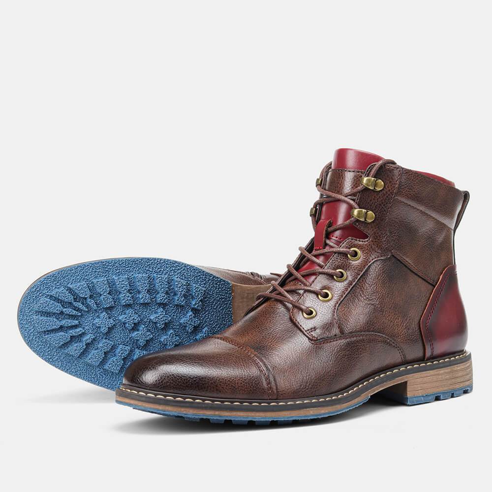 ETHAN | Botas Oxford de cuero artesanal
