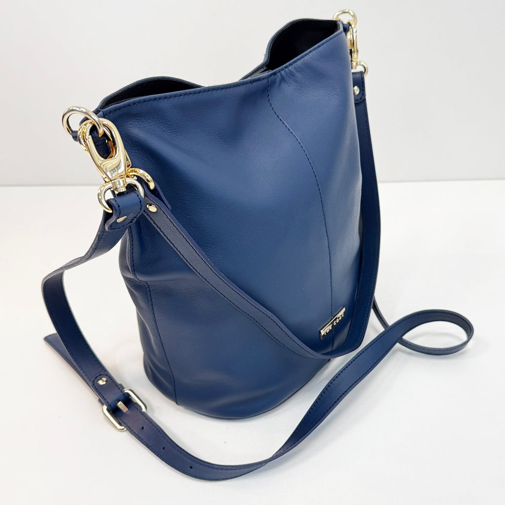 Bombonera azul navy