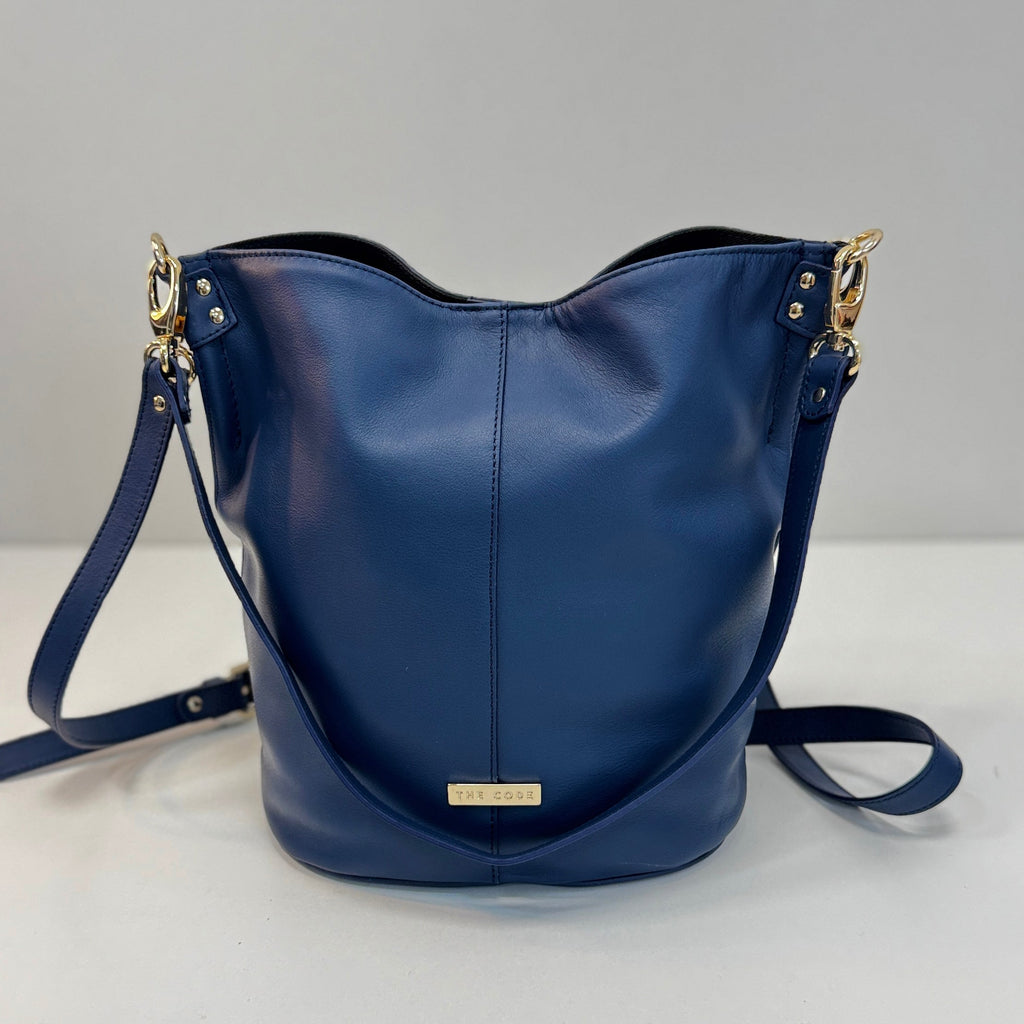 Bombonera azul navy