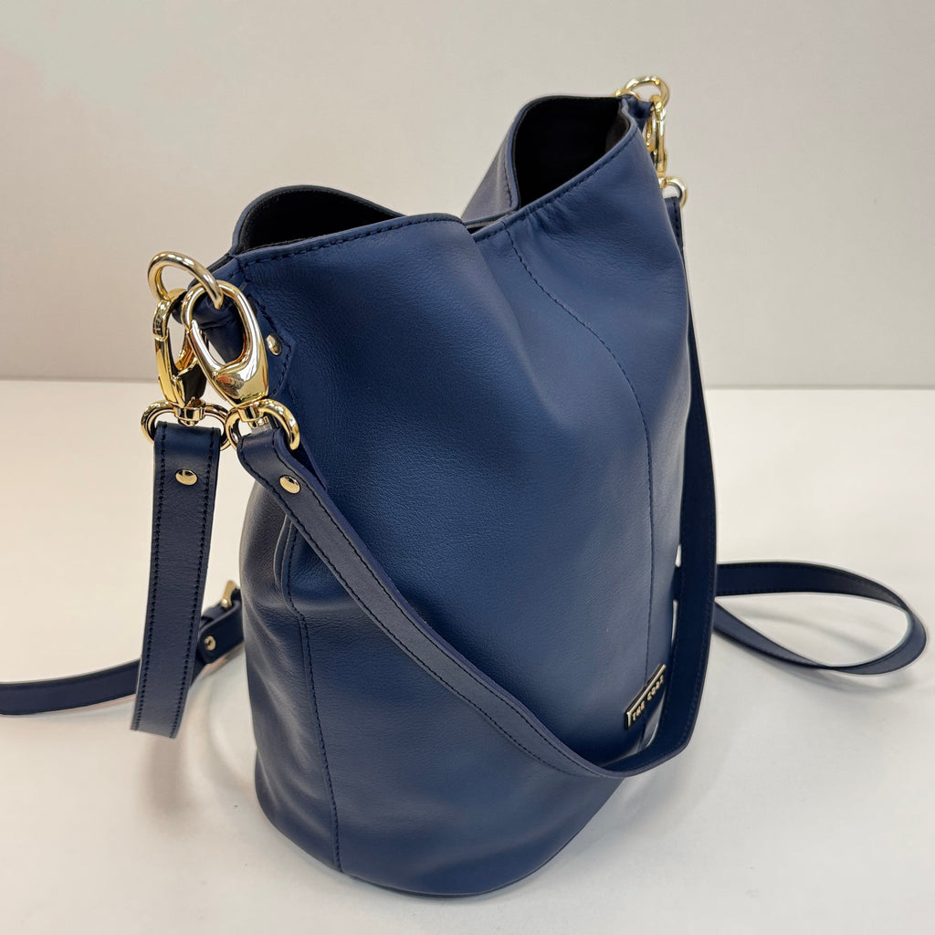 Bombonera azul navy