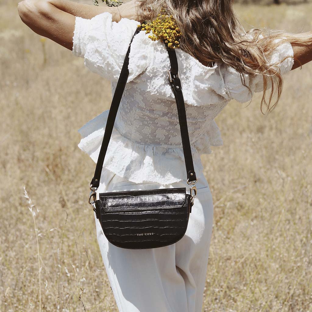 Bandolera negro coco