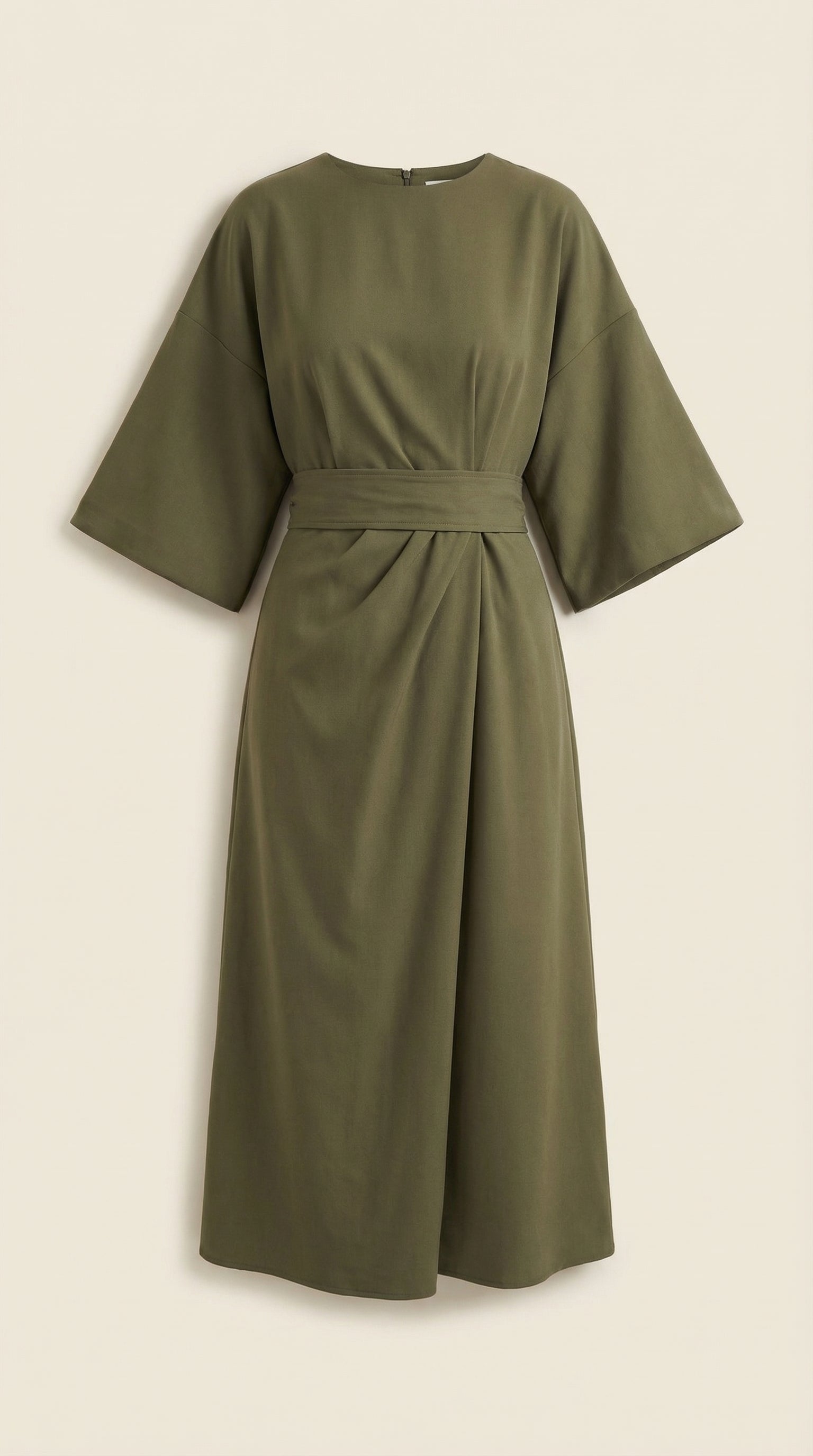 Maxi Vestido Ana con Cinturón en la Cintura