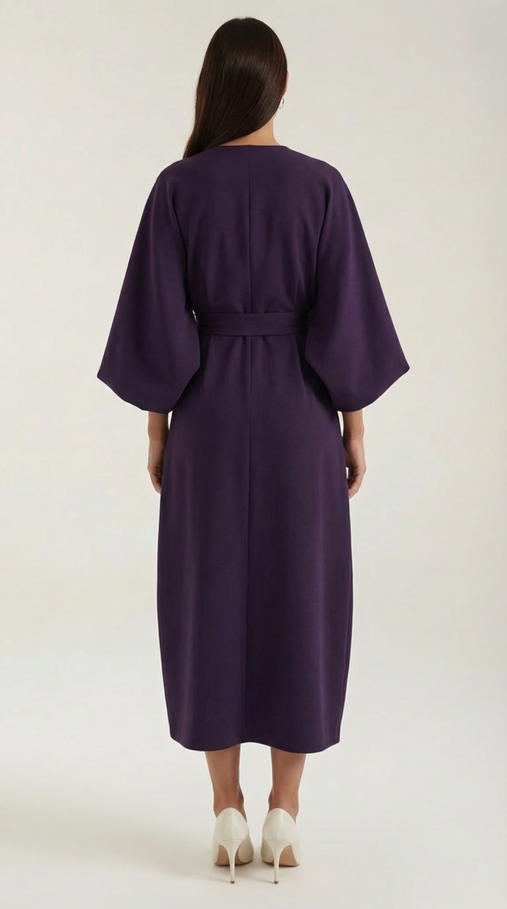 Maxi Vestido Ana con Cinturón en la Cintura