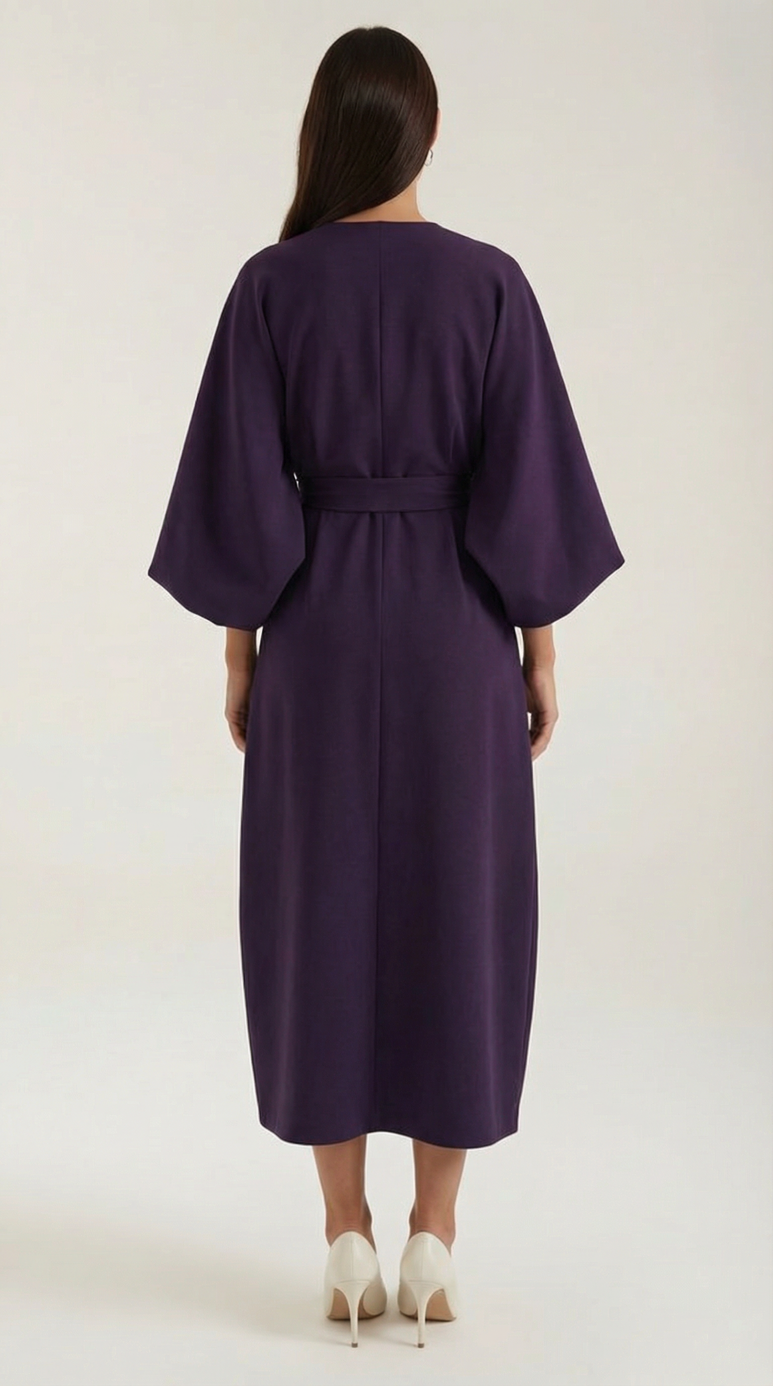 Maxi Vestido Ana con Cinturón en la Cintura