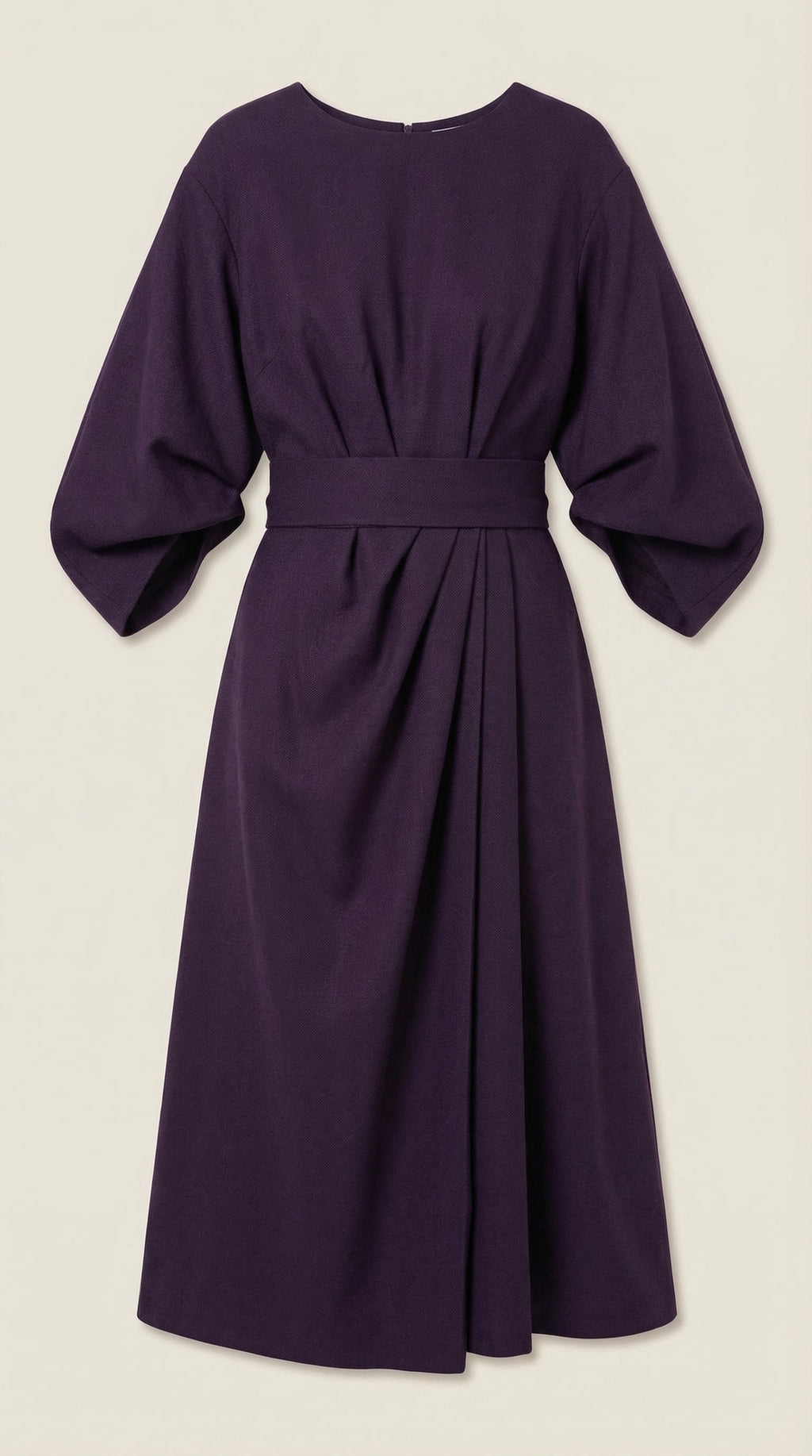 Maxi Vestido Ana con Cinturón en la Cintura