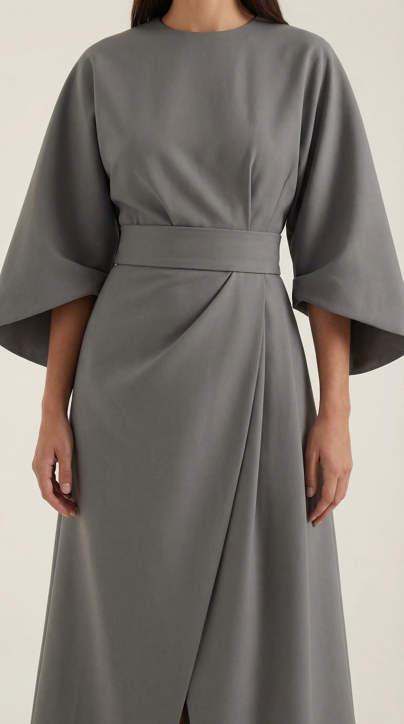 Maxi Vestido Ana con Cinturón en la Cintura