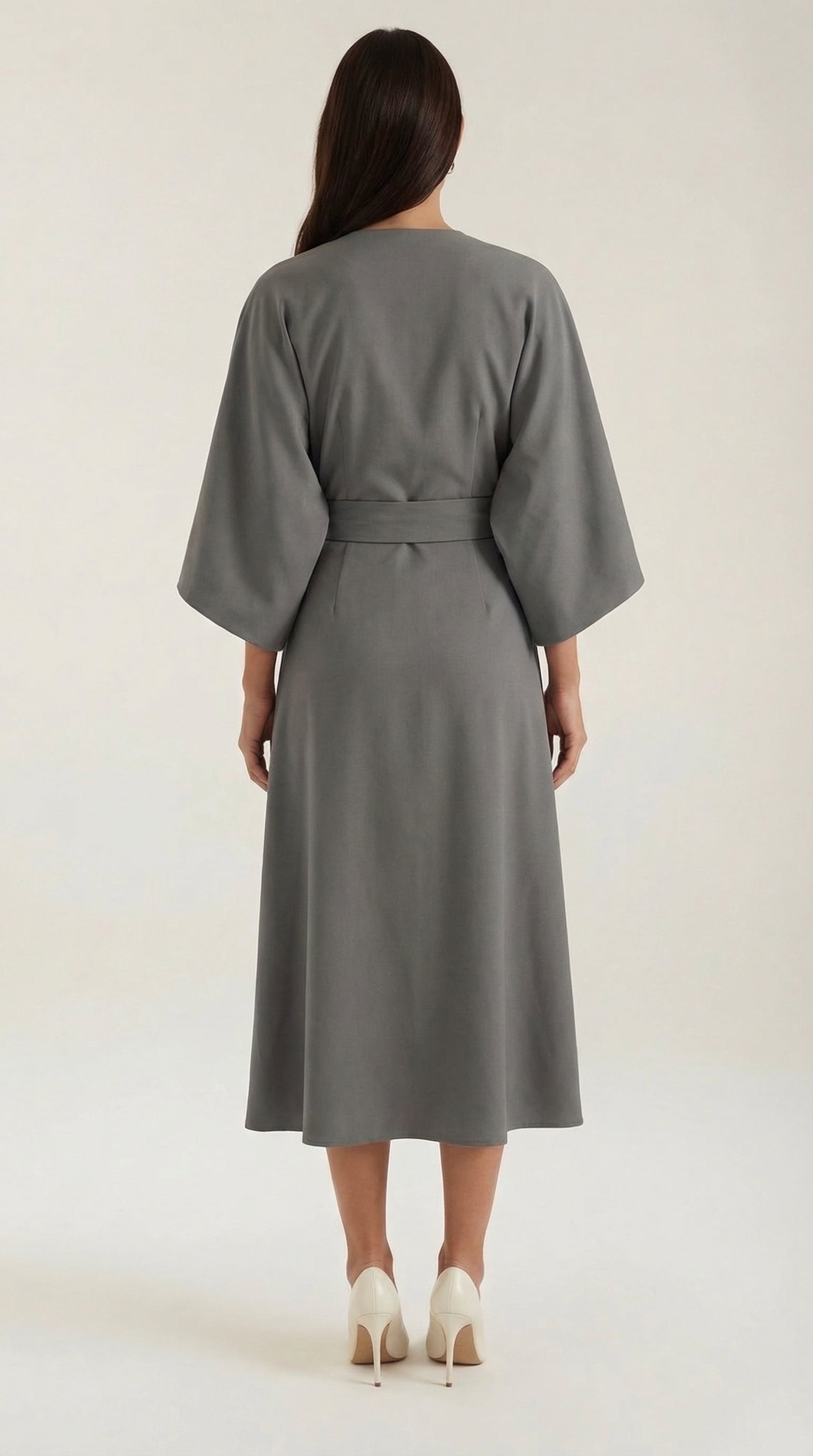 Maxi Vestido Ana con Cinturón en la Cintura