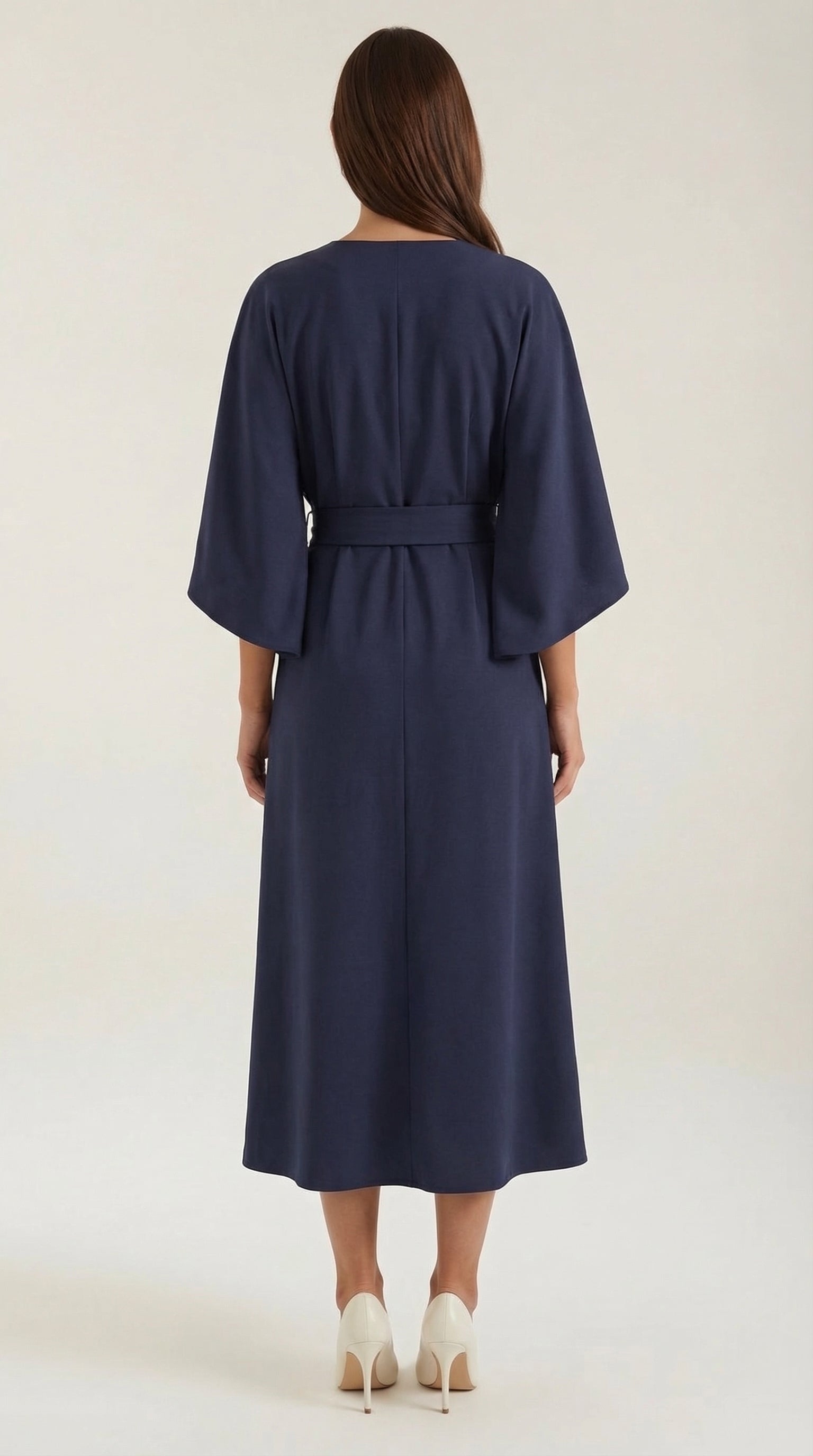 Maxi Vestido Ana con Cinturón en la Cintura