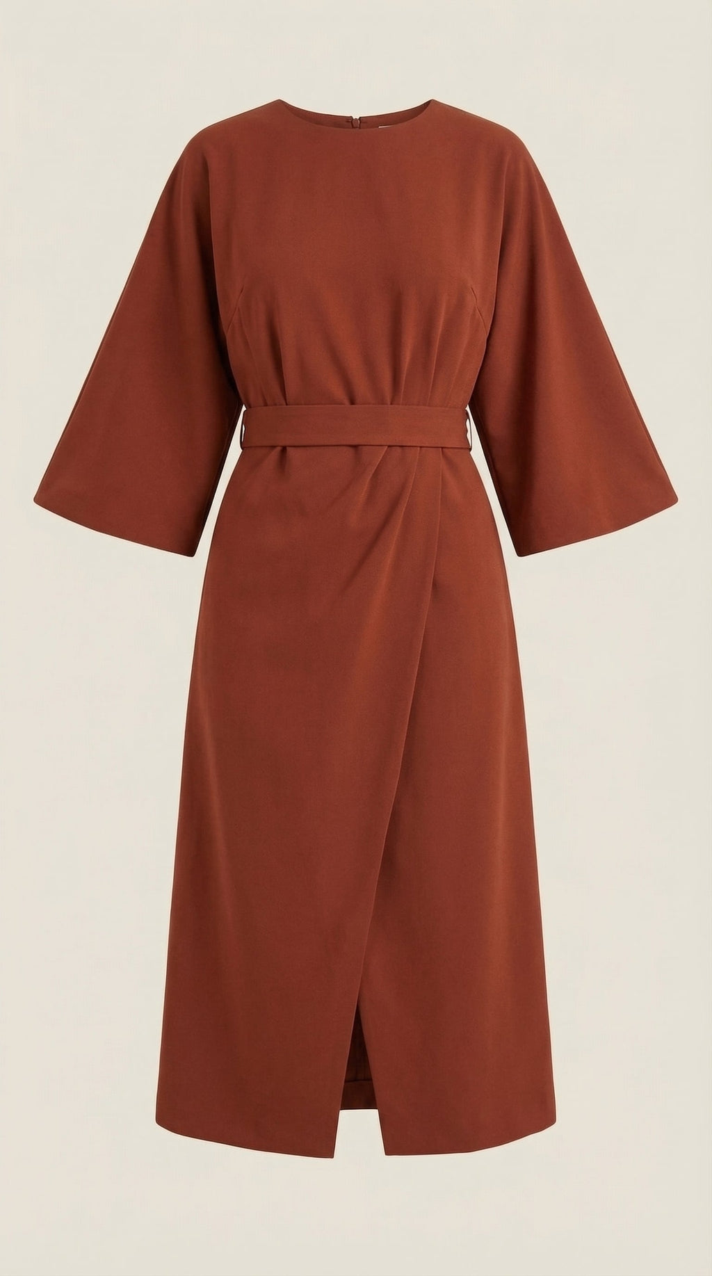Maxi Vestido Ana con Cinturón en la Cintura