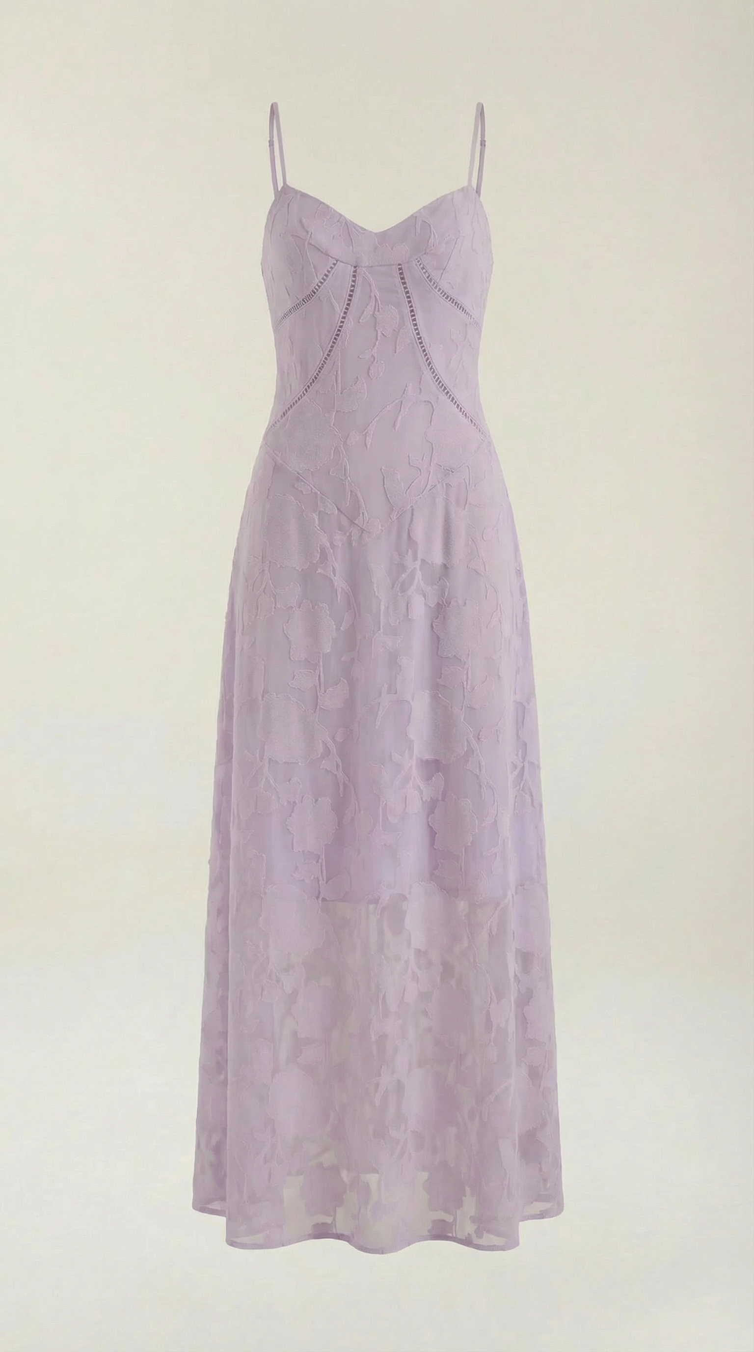 Vestido Largo de Encaje