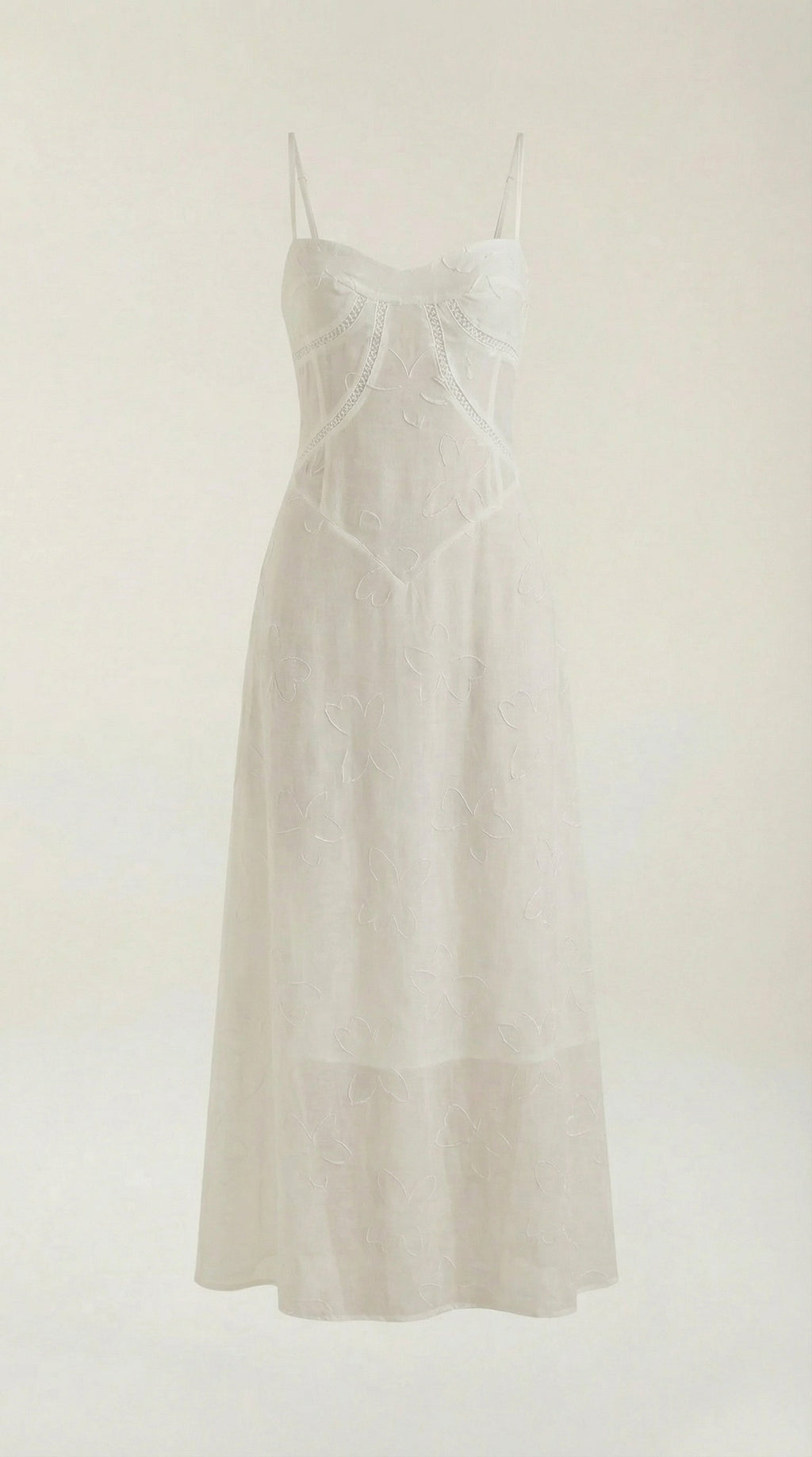 Vestido Largo de Encaje