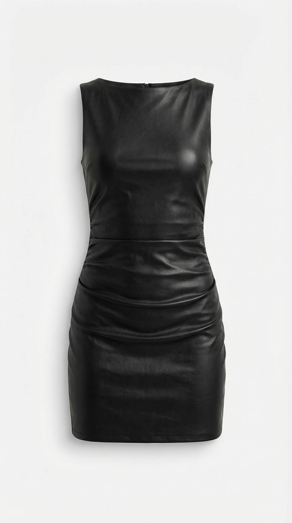 Mini Vestido Bernice de Piel Sintética