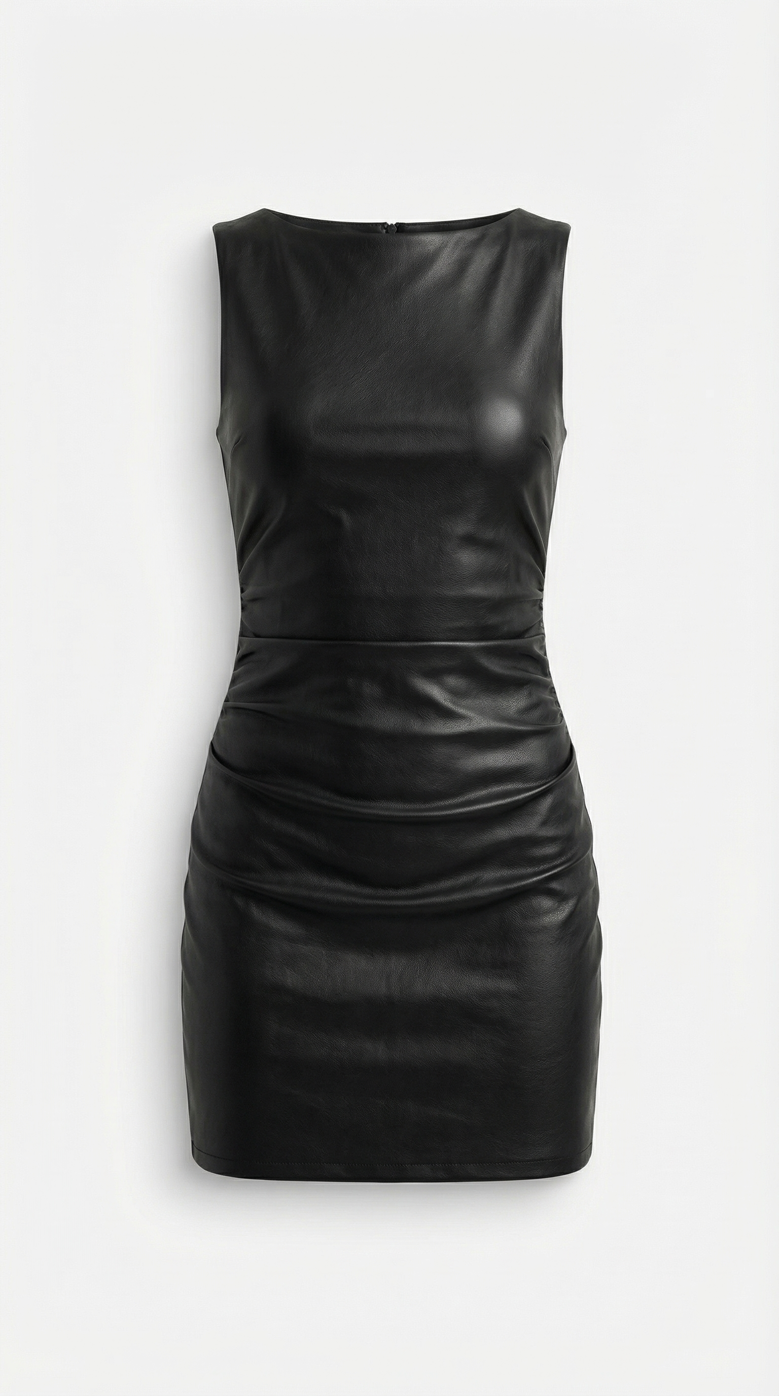 Mini Vestido Bernice de Piel Sintética