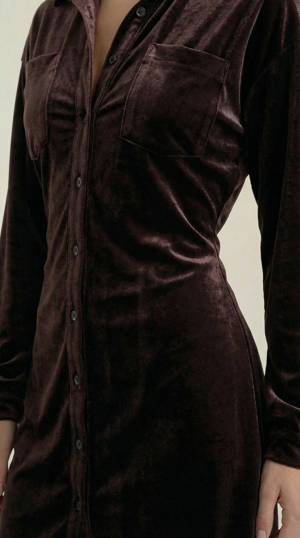 Minivestido Cecilia Gürtel Hemd