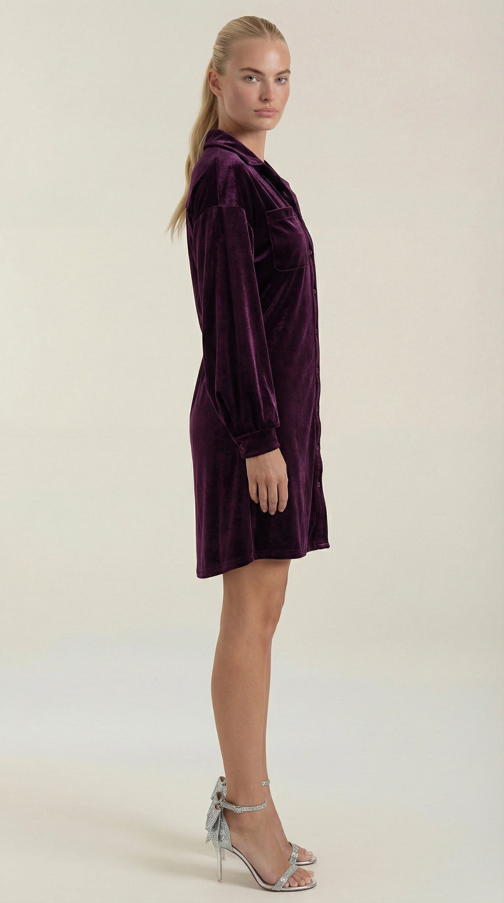 Minivestido Cecilia Gürtel Hemd