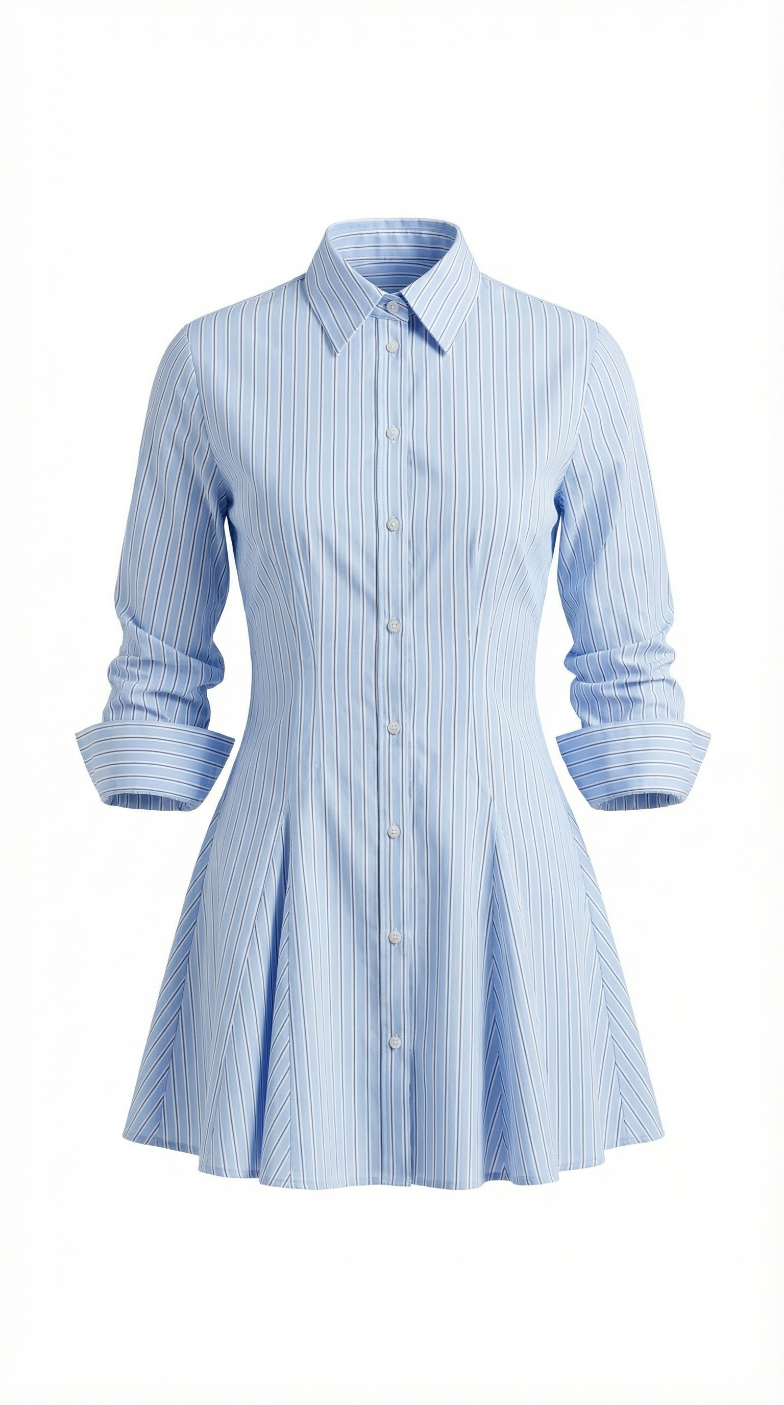 Vestido Camisero a Rayas Jeanette