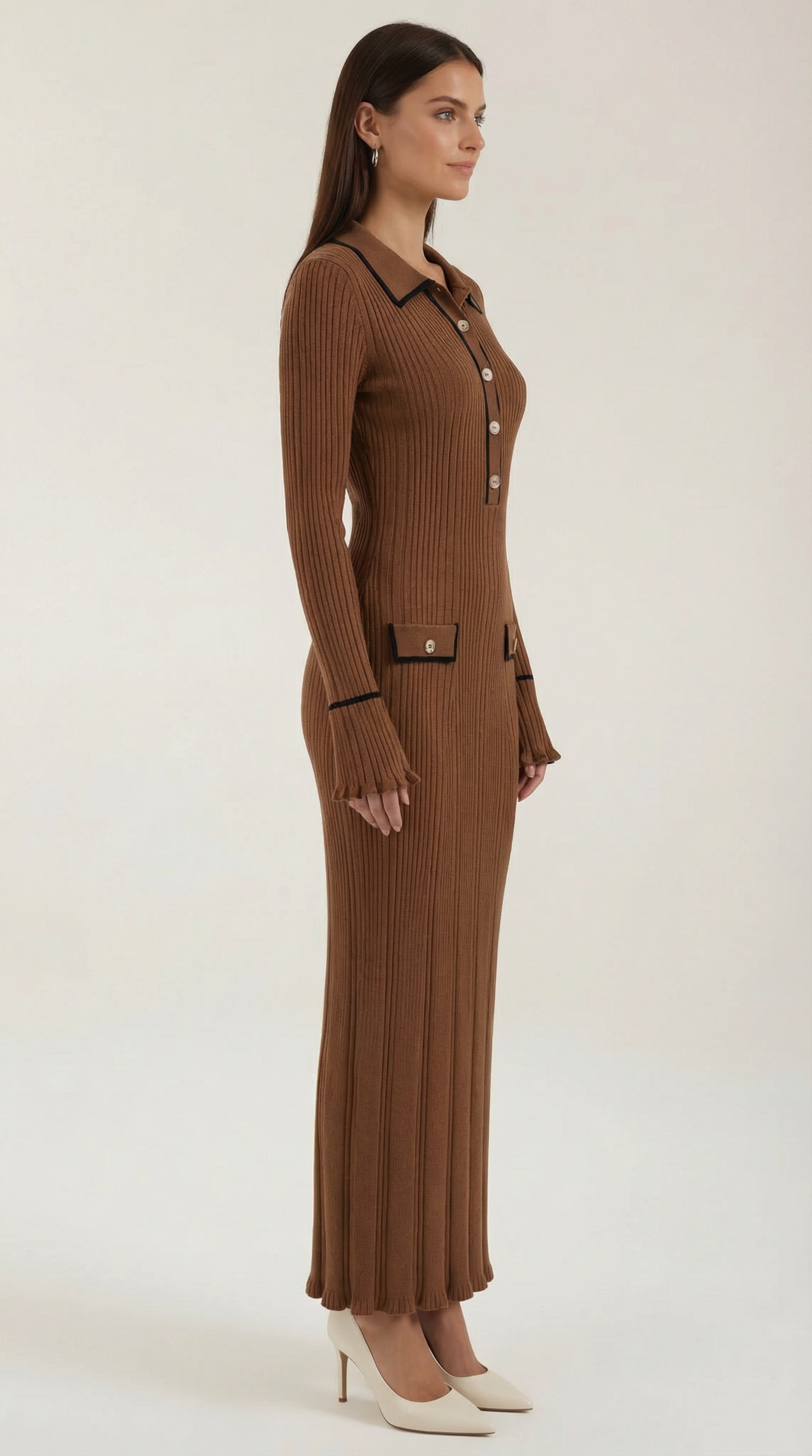 Vestido Largo de Punto Josephine