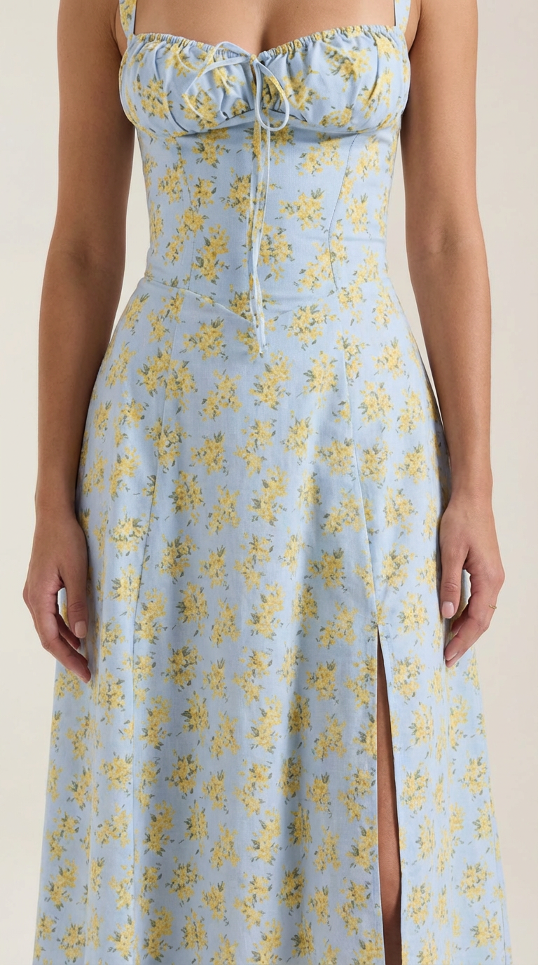 Vestido Midi de Verano Julia - Alta calidad