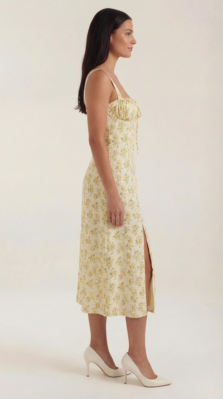 Vestido Midi de Verano Julia - Alta calidad