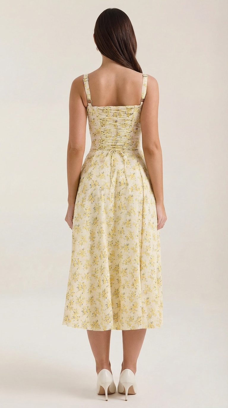 Vestido Midi de Verano Julia - Alta calidad