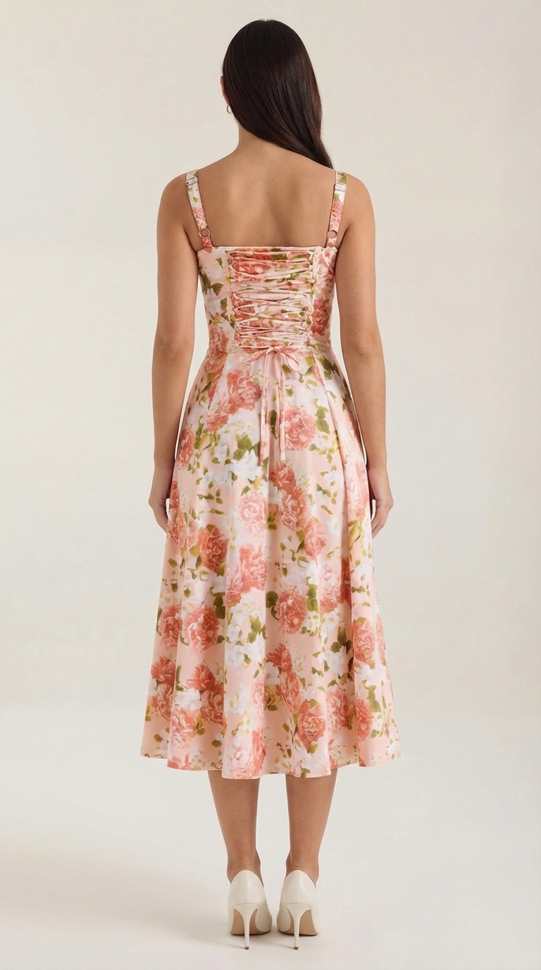 Vestido Midi de Verano Julia - Alta calidad
