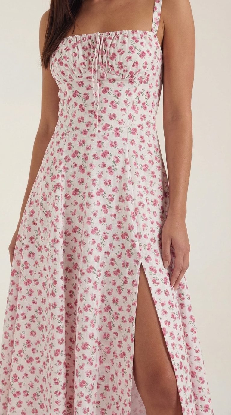 Vestido Midi de Verano Julia - Alta calidad