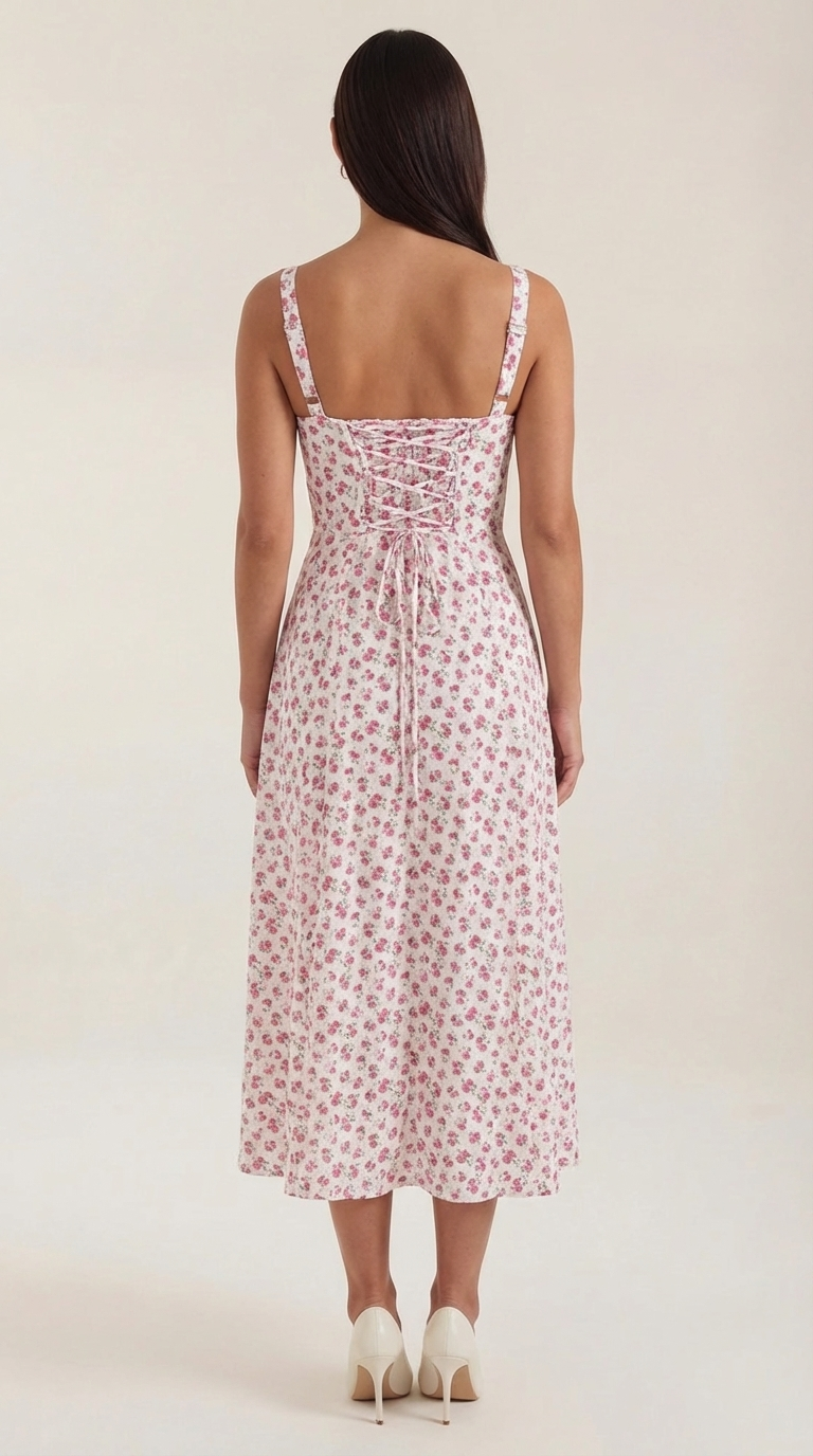 Vestido Midi de Verano Julia - Alta calidad