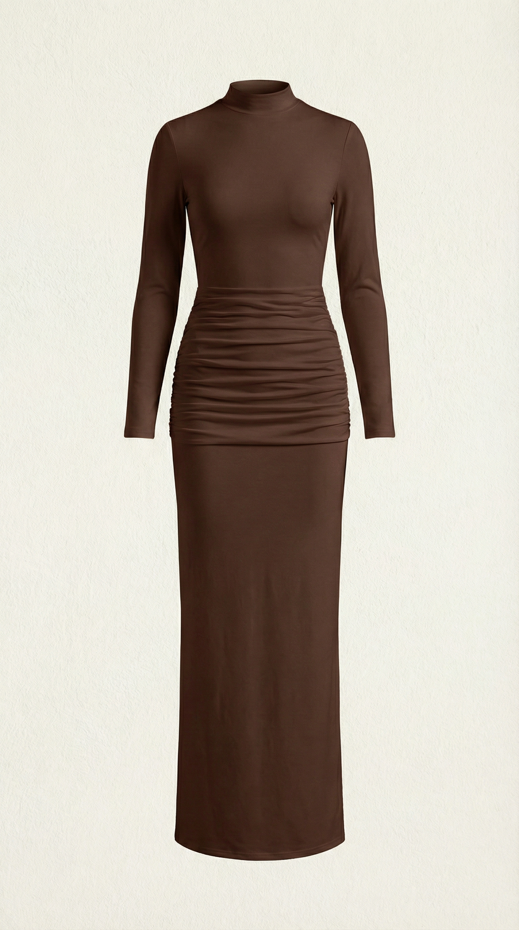 Maxi Vestido Krista de Cuello Alto