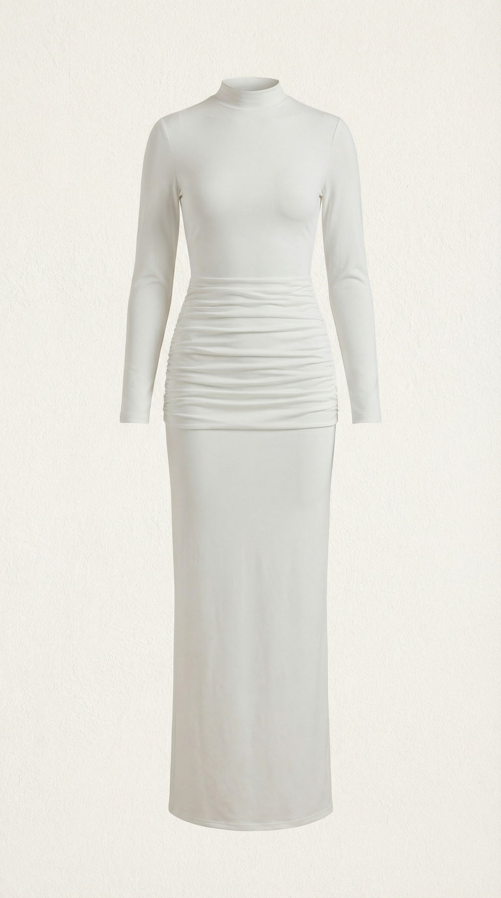 Maxi Vestido Krista de Cuello Alto