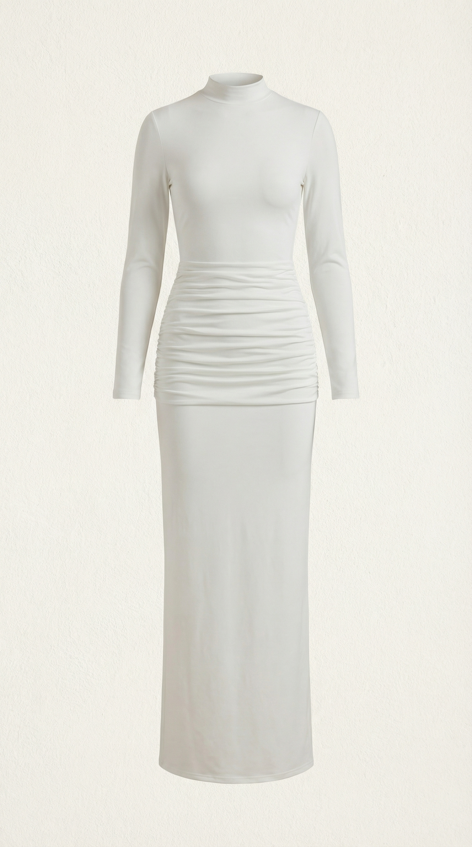 Maxi Vestido Krista de Cuello Alto