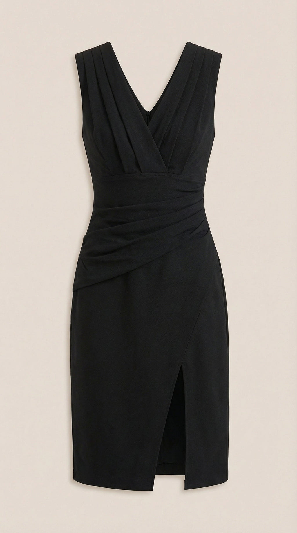 Vestido Midi Lydia con escote en forma de V