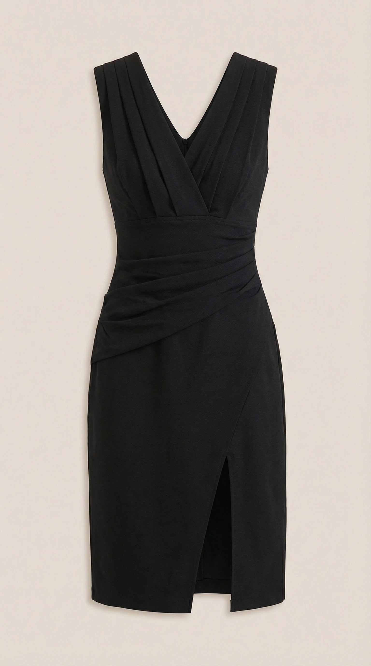 Vestido Midi Lydia con escote en forma de V