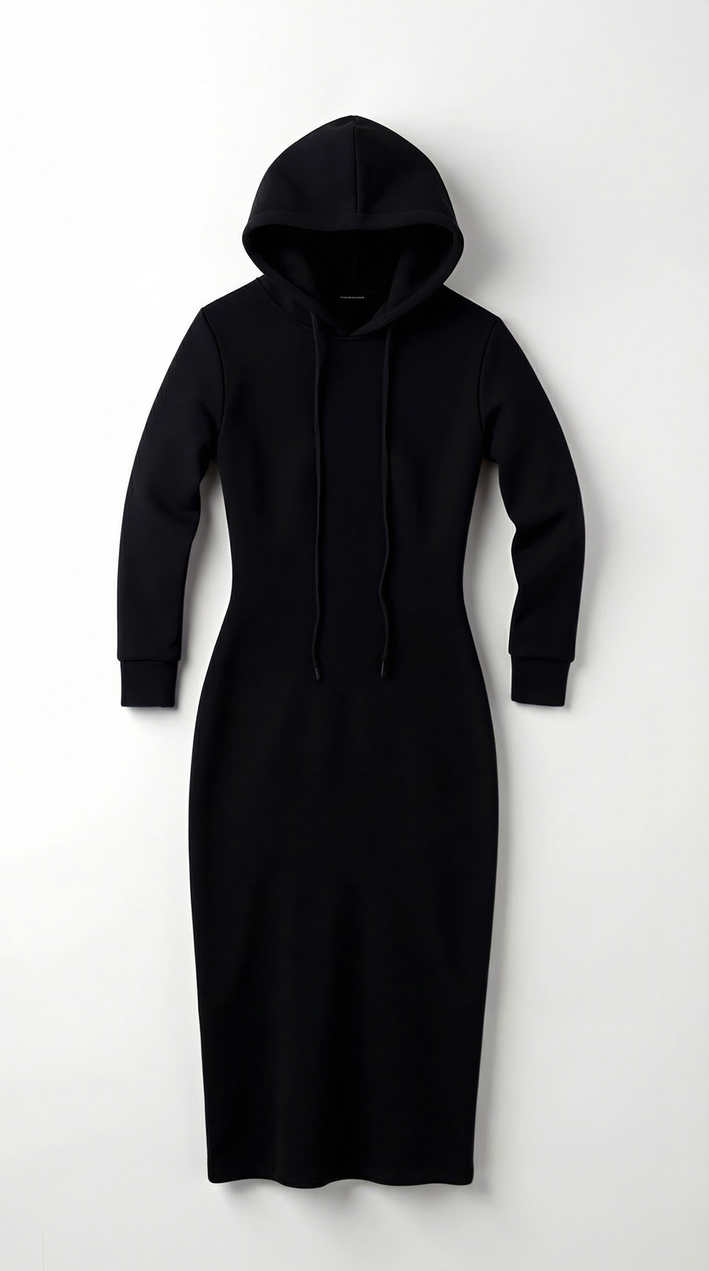 Vestido Maxi Bodycon Marilyn con Capucha Elegante