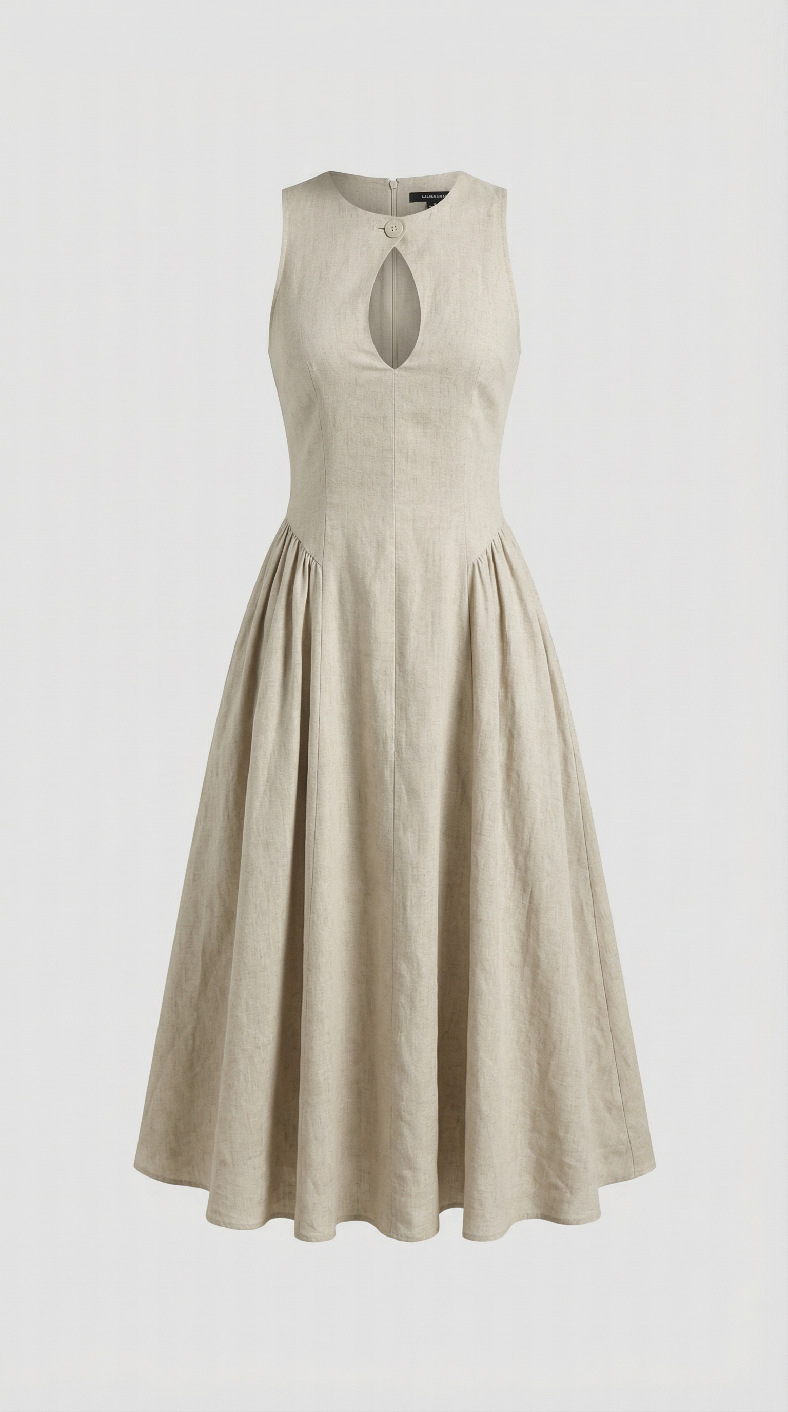 Vestido Midi Nancy con Detalle Cut-out