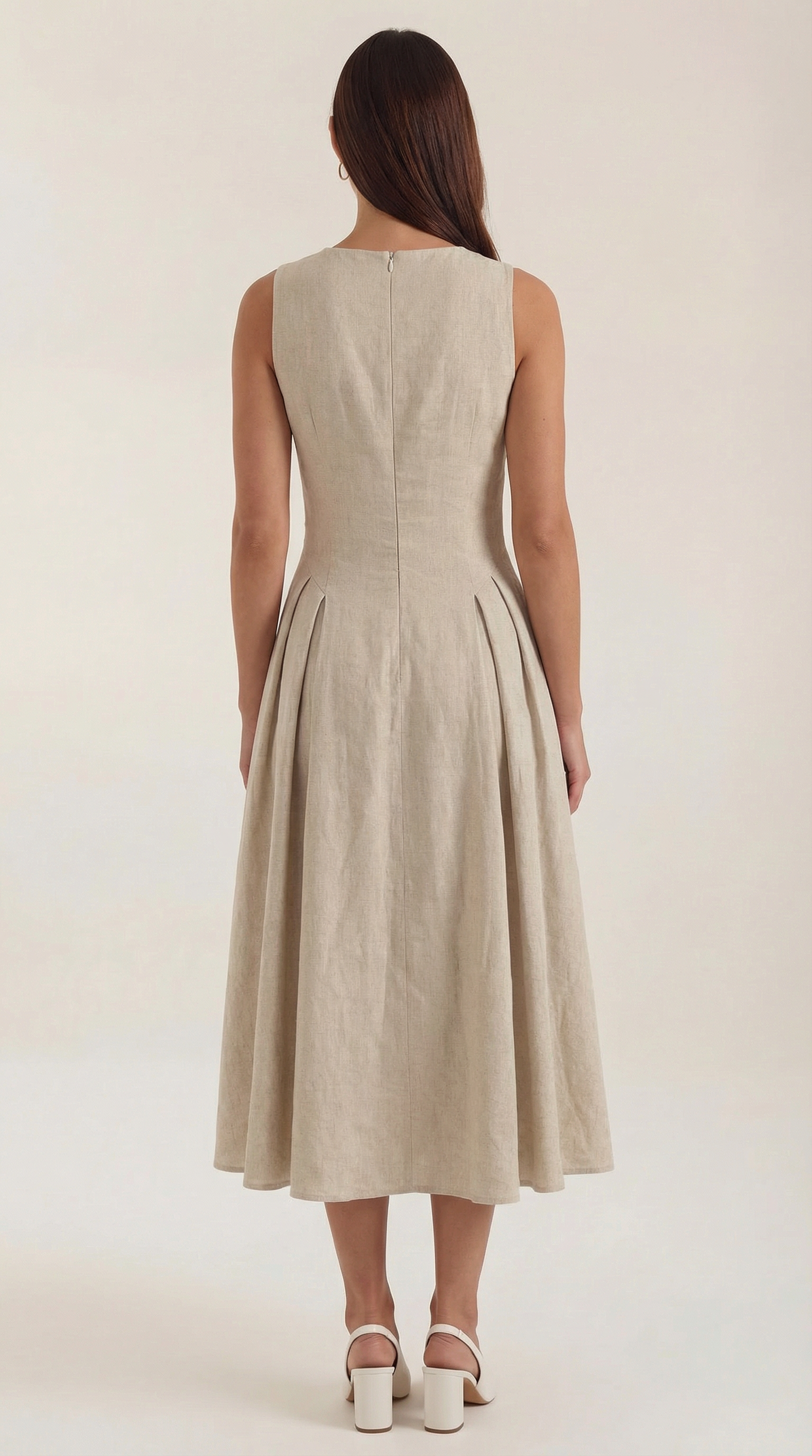Vestido Midi Nancy con Detalle Cut-out