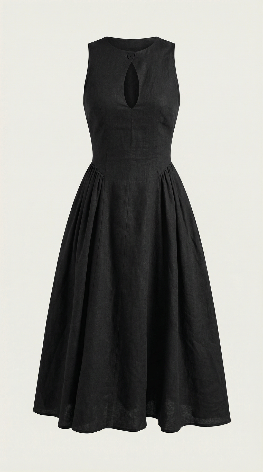 Vestido Midi Nancy con Detalle Cut-out