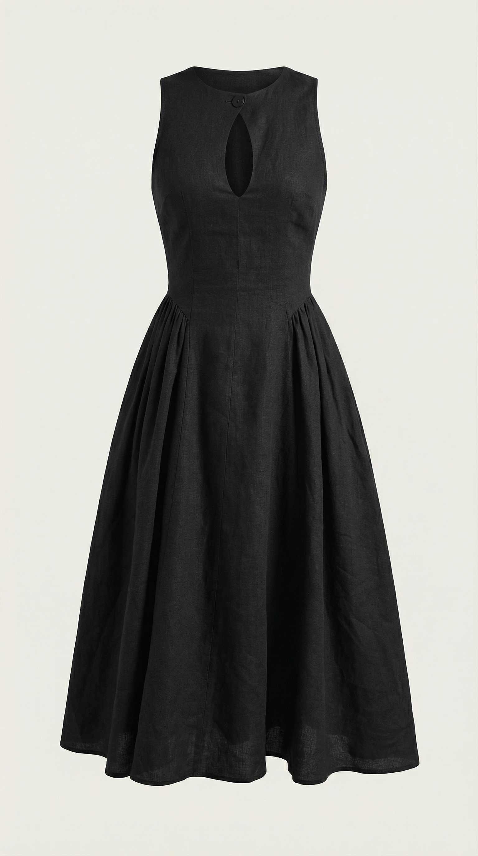 Vestido Midi Nancy con Detalle Cut-out