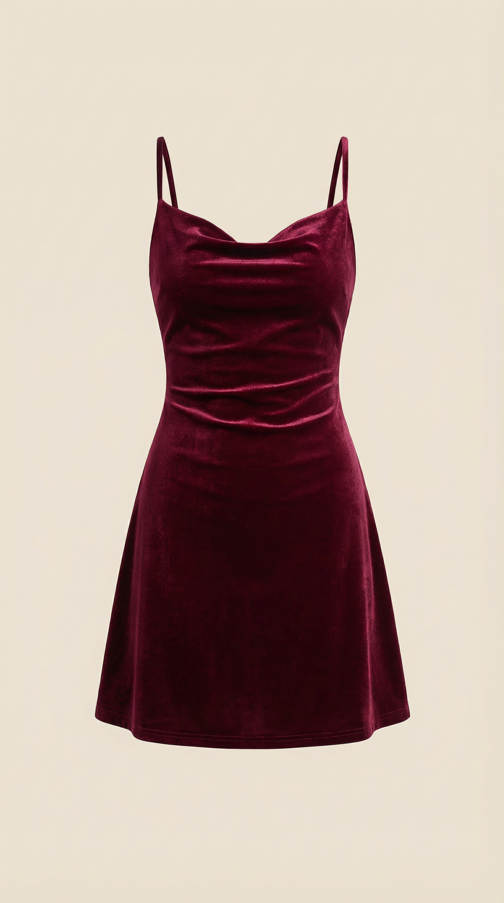 Mini Cami Dress in Olive Green