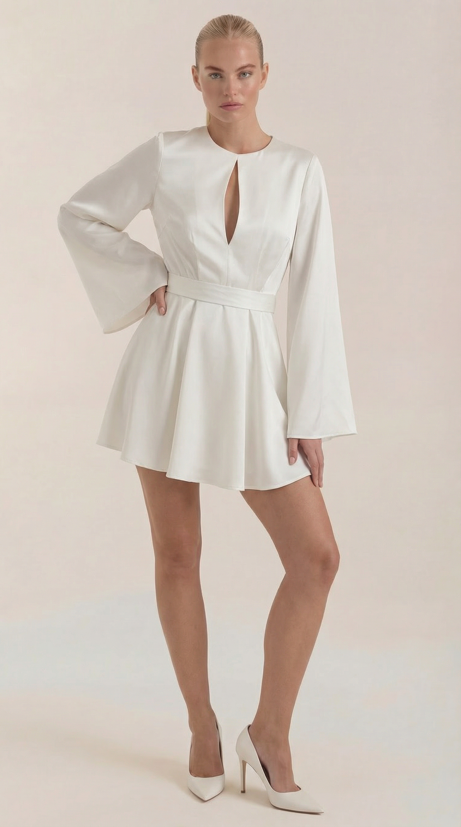 Vestido Corto Fluyente Serena