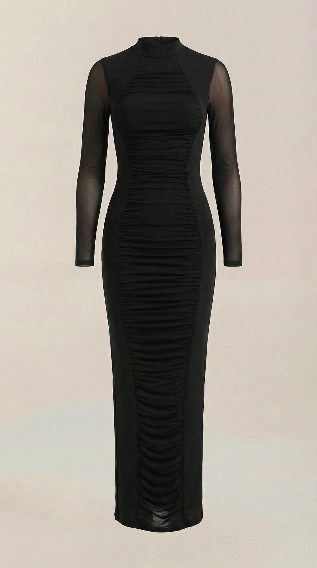 Vestido Maxi Susanna con Detalles Fruncidos