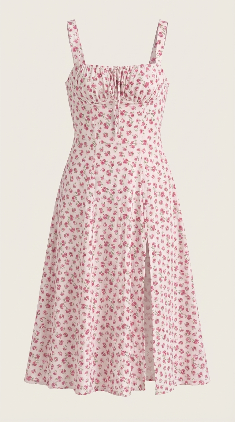 Vestido Midi de Verano Julia - Alta calidad