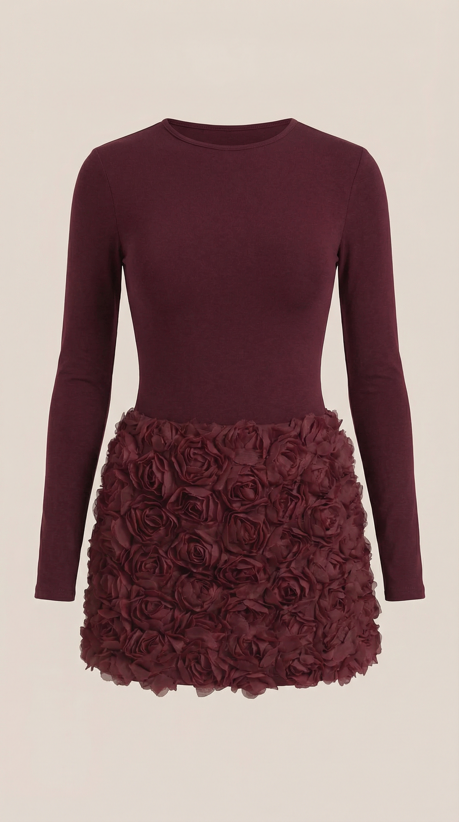 Vestido Mini Tonya con Textura Floral
