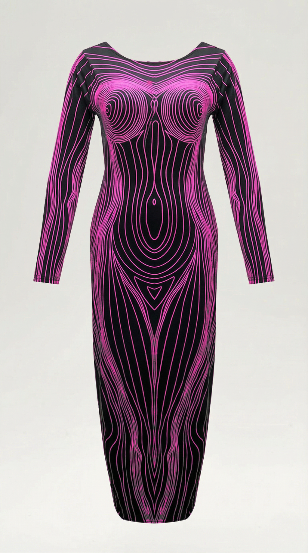 Vestido Maxi Ajustado