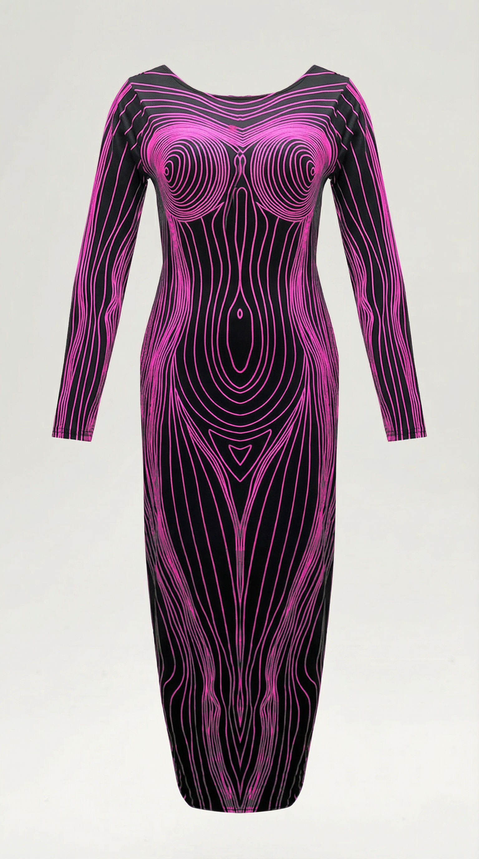 Vestido Maxi Ajustado